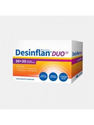 Desinflan Duo Rx - 30 Cápsulas + 30 Comprimidos ( 15% Desc de 13 a 31 de Maio)